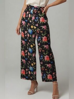 NWT Samantha Pleet High Waisted Wide Leg Pants XS